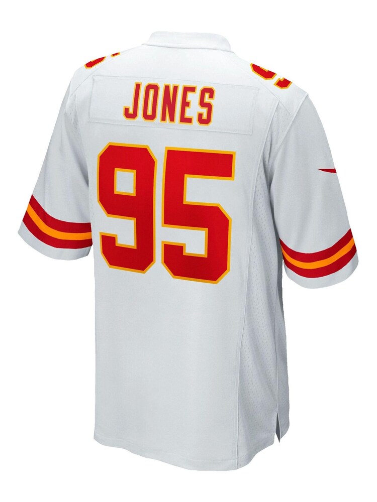 Nike White NFL Kansas City Chiefs Game Road Jersey - Chris Jones - Image 3 of 3