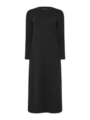 PixieGirl Petite Black Jersey Long Sleeve T-Shirt Dress - Image 5 of 5