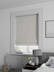 Oyster Natural Soho Made To Measure Roman Blind - Image 2 of 5