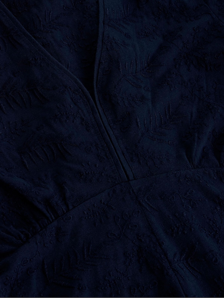 White Stuff Megan Embroidered Jersey Dress - Imagen 6 de 6