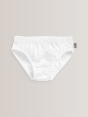 White 100% Cotton Briefs 7 Pack (1.5-16yrs) - Image 2 of 3