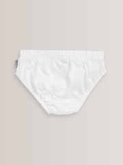 White 100% Cotton Briefs 7 Pack (1.5-16yrs) - Image 3 of 3