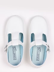 Trotters London White Nantucket Canvas Shoes - Image 3 of 3