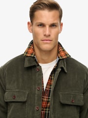 Superdry Olive Green Surplus Co-ord Quilt Jacket - Image 3 of 6
