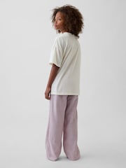 Gap Pink Bow Oversized Pyjamas Set (5-13yrs) - Image 2 of 4