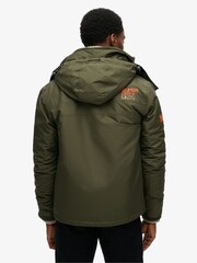 Superdry Army Khaki Hooded Mtn Winbreaker Jacket - Image 2 of 8