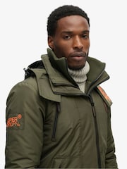 Superdry Army Khaki Hooded Mtn Winbreaker Jacket - Image 5 of 8