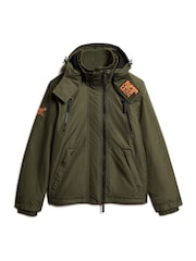 Superdry Army Khaki Hooded Mtn Winbreaker Jacket - Image 6 of 8