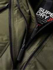 Superdry Army Khaki Hooded Mtn Winbreaker Jacket - Image 8 of 8