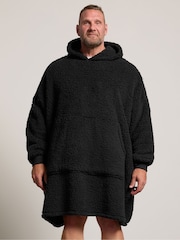 BadRhino Big & Tall Black Blanket Hoodie - Image 1 of 7