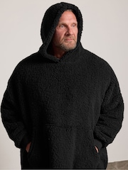 BadRhino Big & Tall Black Blanket Hoodie - Image 4 of 7