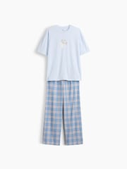 Gap Blue Cat Oversized Pyjamas Set (5-13yrs) - Image 3 of 4