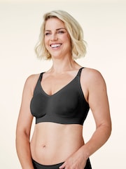 Bravado Black Sustainable Body Silk Seamless Nursing Bra - Image 1 of 5
