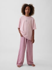 Gap Pink Brannan Bear Oversized Pyjamas Set (5-13yrs) - Image 1 of 4