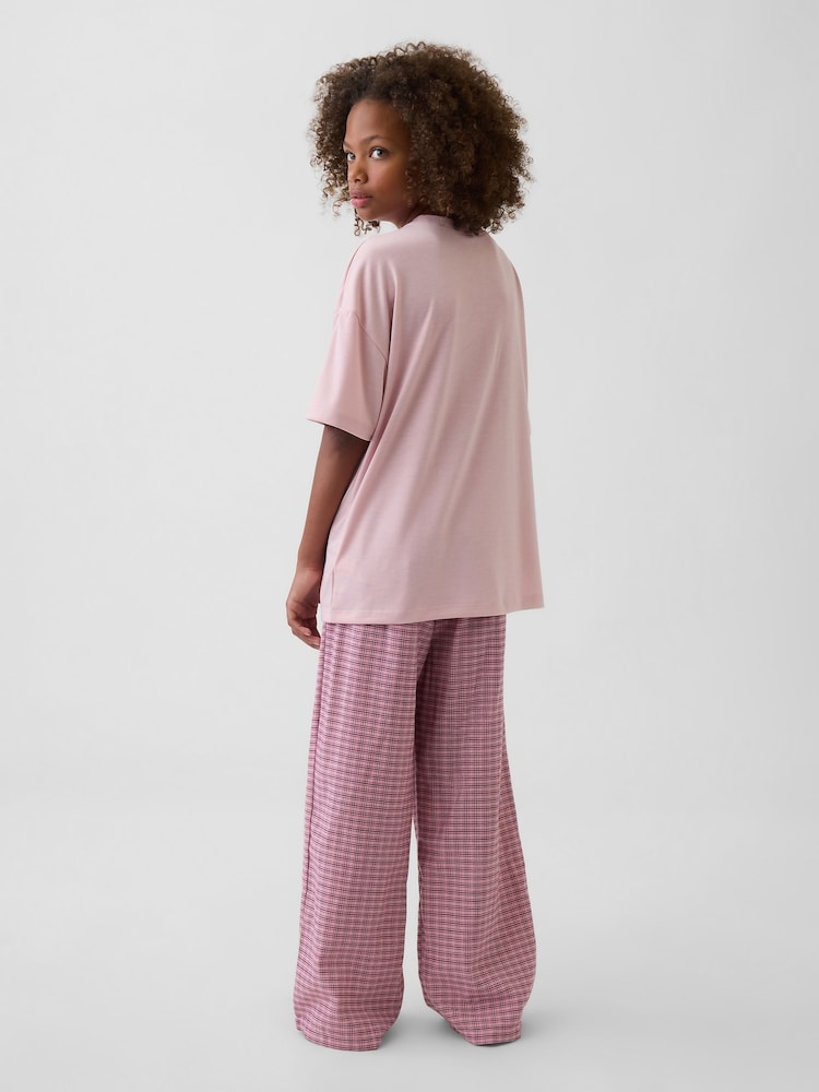 Gap Pink Brannan Bear Oversized Pyjamas Set (5-13yrs) - Image 2 of 4 Gap Pink Brannan Bear Oversized Pyjamas Set (5-13yrs) - Image 2 of 4