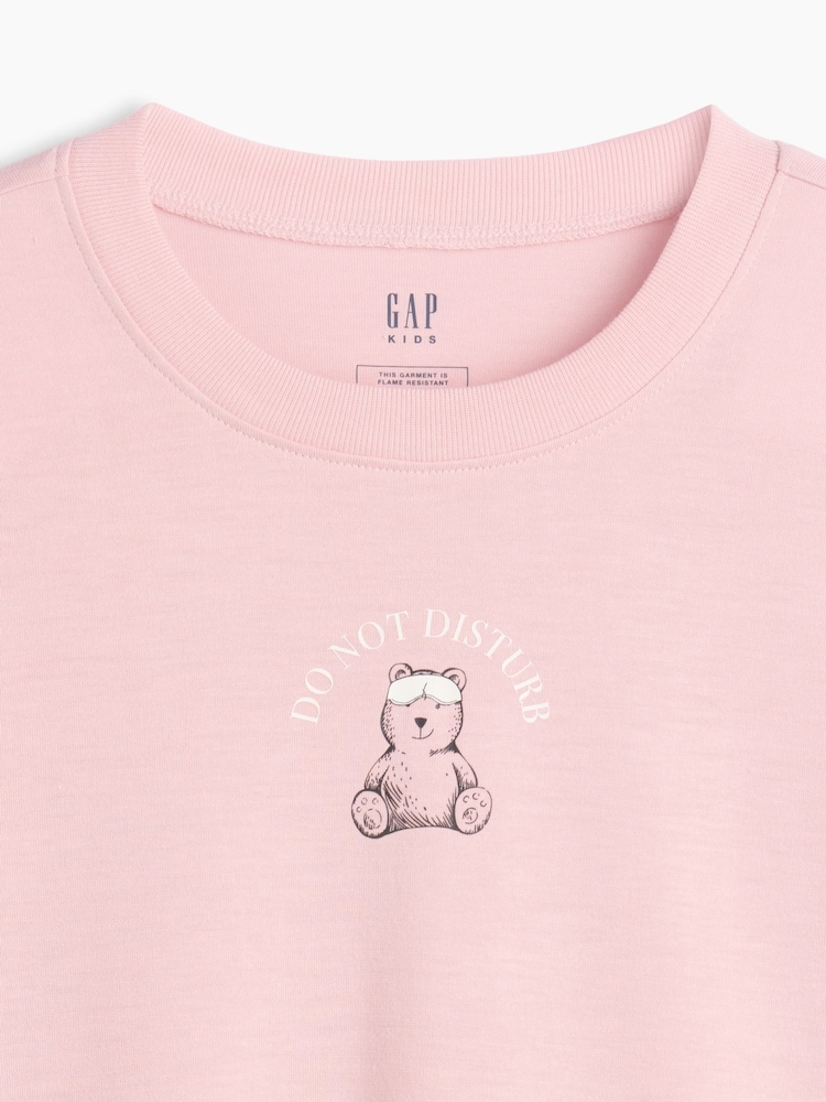 Gap Pink Brannan Bear Oversized Pyjamas Set (5-13yrs) - Image 4 of 4 Gap Pink Brannan Bear Oversized Pyjamas Set (5-13yrs) - Image 4 of 4