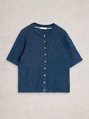 White Stuff Blue Betsy Cardigan - Image 5 of 6