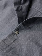 Superdry Darkest Navy 100% Cotton Casual Long Sleeve Shirt - Image 5 of 5