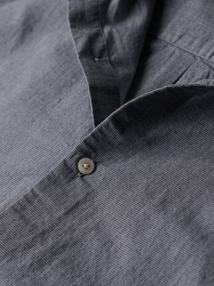 Superdry Darkest Navy 100% Cotton Casual Long Sleeve Shirt - Image 5 of 5