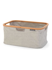 Brabantia Grey Foldable 40L Laundry 100% Cotton Basket - Image 2 of 3
