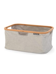 Brabantia Grey Foldable 40L Laundry 100% Cotton Basket - Image 3 of 3