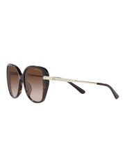 Michael Kors Flatiron Sonnenbrille, Braun - Bild 12 von 12
