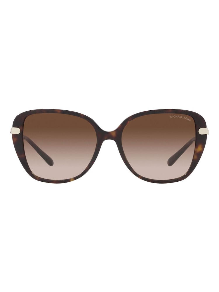 Michael Kors Flatiron Sonnenbrille, Braun - Bild 2 von 12