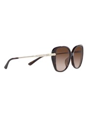 Michael Kors Flatiron Sonnenbrille, Braun - Bild 6 von 12