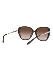 Michael Kors Flatiron Sonnenbrille, Braun - Bild 8 von 12