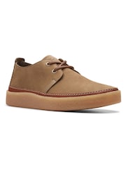 Clarks Brown Nubuck Clarkwood Low Shoes - Image 3 of 7