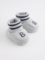 Baker by Ted Baker Baby Boys Knitted Booties Gift Set 2 Pack - Image 2 of 6