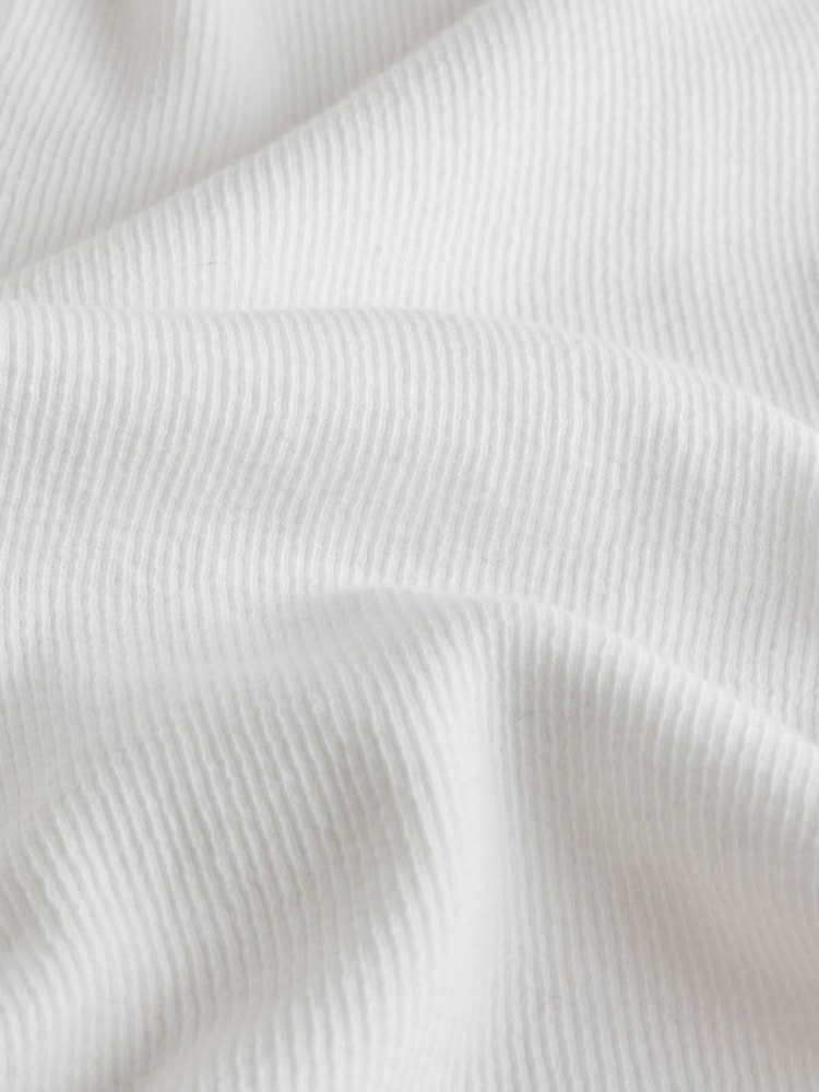 Free People White Jamie Long Sleeve Henley T-Shirt - Image 5 of 5 Free People White Jamie Long Sleeve Henley T-Shirt - Image 5 of 5