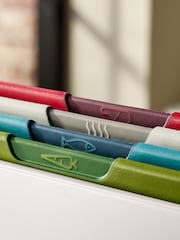 Joseph Joseph White Folio Icon 4pc Chopping Board Set - Image 4 of 5