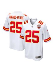 Nike White NFL Kansas City Chiefs Game Road Jersey - Clyde Edwards-Helaire - Image 1 of 3
