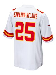 Nike White NFL Kansas City Chiefs Game Road Jersey - Clyde Edwards-Helaire - Image 3 of 3