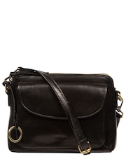 Conkca Black 'Starling' Leather Cross-Body Bag - Image 5 of 7