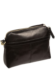 Conkca Black 'Starling' Leather Cross-Body Bag - Image 6 of 7