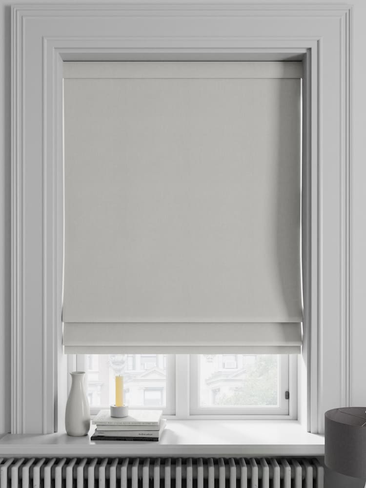 Ivory Cream Soho Made To Measure Roman Blind - Image 1 of 4