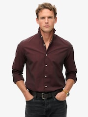 Superdry Red/Green Check 100% Cotton Casual Long Sleeve Shirt - Image 1 of 5