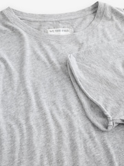 Free People Grey Nina T-Shirt - Image 4 of 5