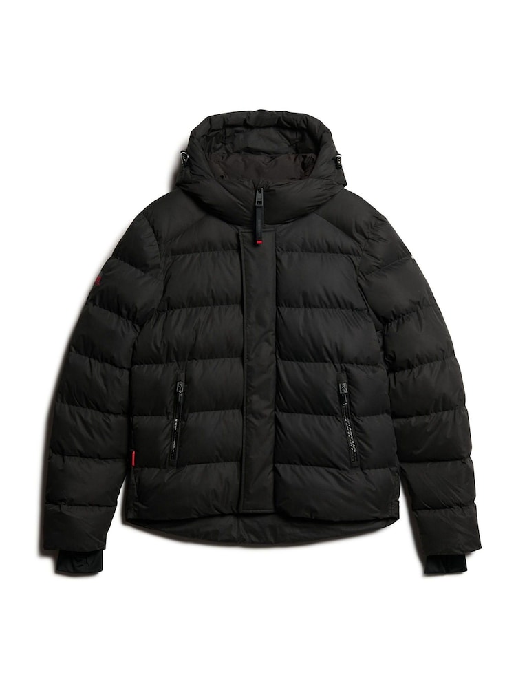 Superdry Cu glugă Microfibre Sport Puffer Coat Jachetă - Image 3 of 4
