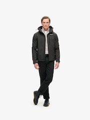 Superdry Black Hood Ripstop Softshell Trekker Jacket - Image 2 of 5
