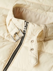 Superdry Pelican Beige Lightweight Padded Gilet - Image 6 of 6