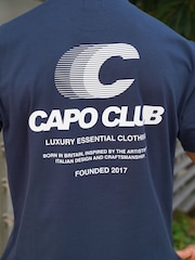 Tumši zils - CAPO kluba ātruma T-krekls - Attēls 3 no 6