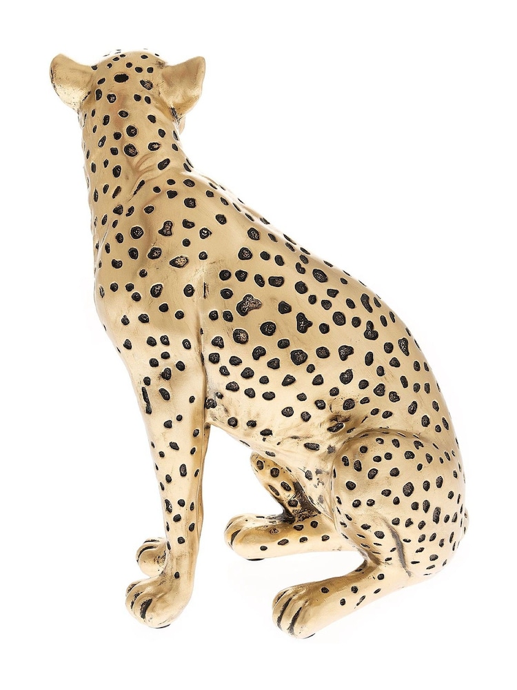 Widdop Gold Resin Cheetah Figurine - Image 3 of 3 Widdop Gold Resin Cheetah Figurine - Image 3 of 3