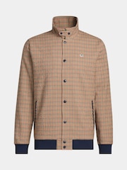 Adidas Golf Brown Letter Jacket - Image 1 of 1