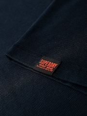 Blau - Superdry, Grandad, strukturiertes Vintage-Oberteil aus 100 % Baumwolle - Bild 5 von 5