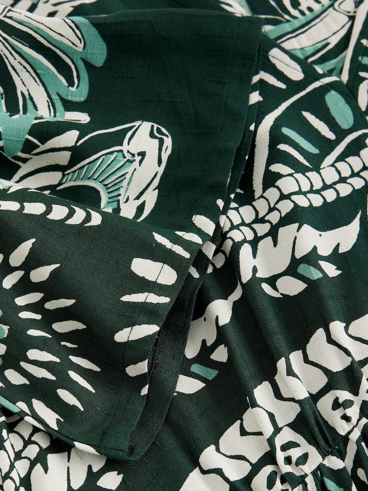 White Stuff Green Lucy Midi Dress - Image 6 of 6