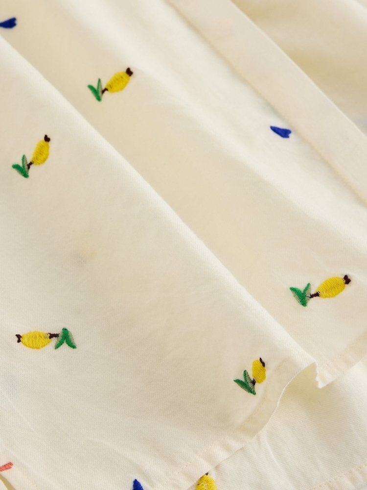 White Stuff White Lana Embroidered Top - Image 6 of 6