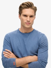 Bluzka z przędzy z długim rękawem i nieobrobionym brzegiem Superdry - Image 4 of 6